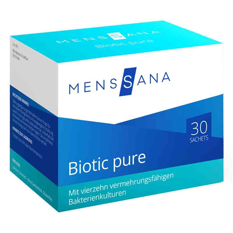 Biotic Pure MensSana Sachets 30 stk von MensSana AG PZN 19208068