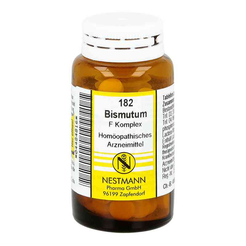 Bismutum F Komplex Tabletten Nummer 182 120 stk von NESTMANN Pharma GmbH PZN 04484816