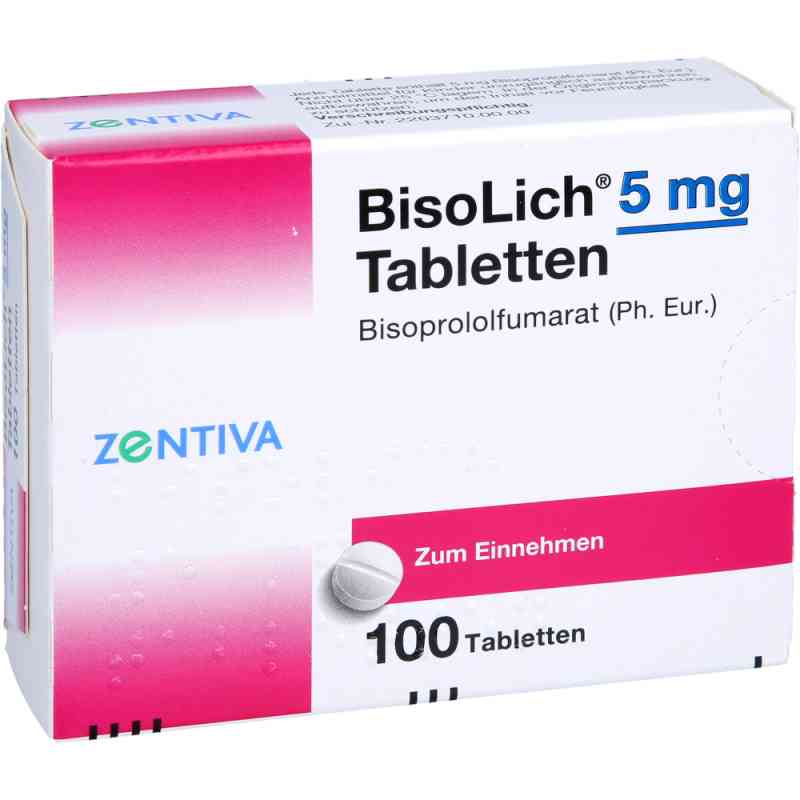 Bisolich 5 Mg Tabletten 100 stk von Zentiva Pharma GmbH PZN 18656238