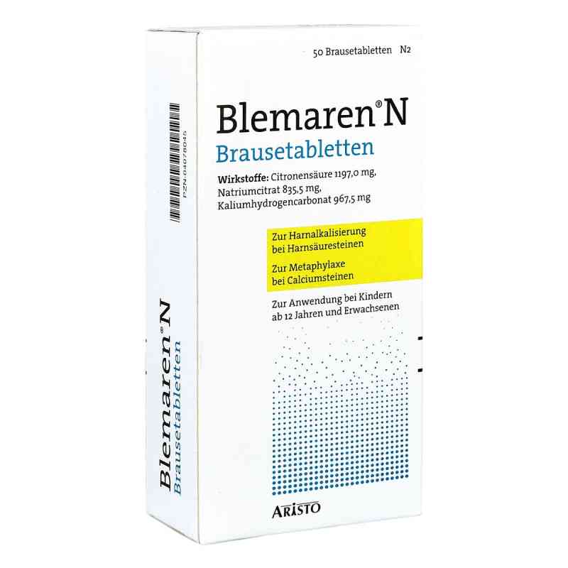 Blemaren N Brausetabletten - bei Harnsteinen 50 stk von Aristo Pharma GmbH PZN 04078045