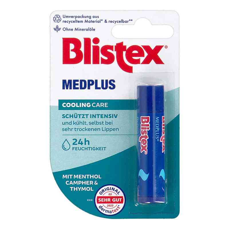 Blistex Medplus Stick Ohne Mineralöl 4.25 g von delta pronatura GmbH PZN 18371866