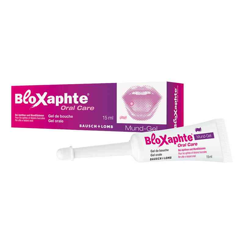 Bloxaphte Oral Care Mundgel - Aphthen und Verletzungen im Mund 15 ml von Dr. Gerhard Mann PZN 13983211