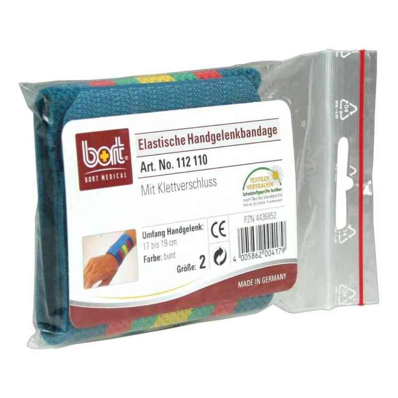 Bort Handgelenkbandage Größe 2 bunt mit Klettband vers. 1 stk von Bort GmbH PZN 04436852