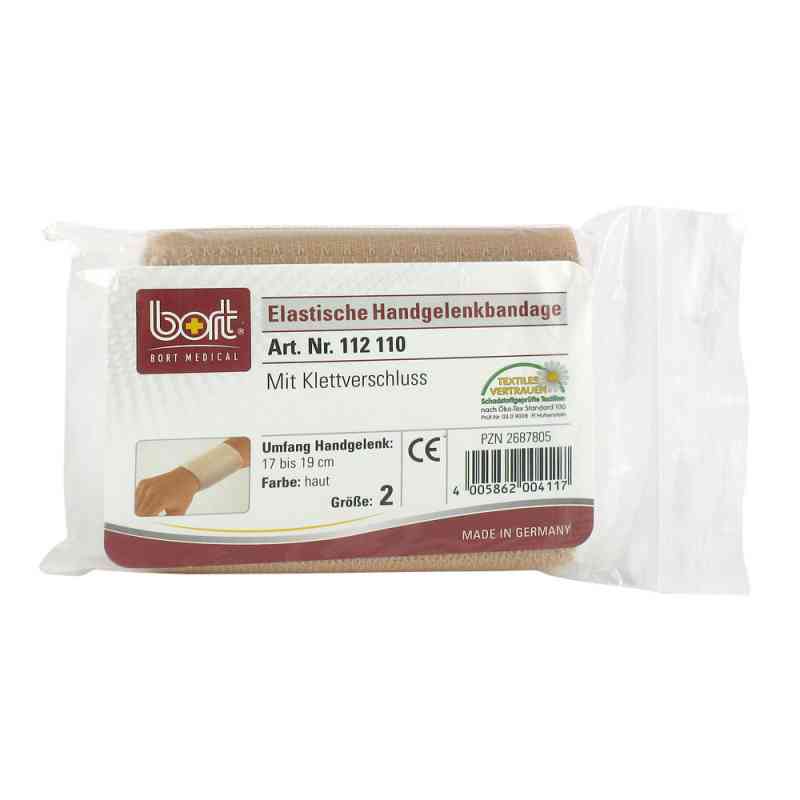 Bort Handgelenkbandage Größe 2 haut mit Klettband vers. 1 stk von Bort GmbH PZN 02687805