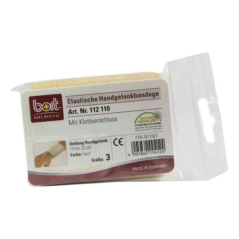 Bort Handgelenkbandage Größe 3 haut mit Klettband vers. 1 stk von Bort GmbH PZN 03812922