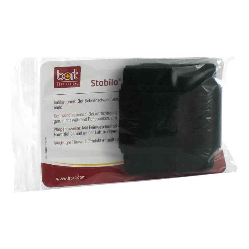 Bort Stabilo Handgelenkbandage Größe 1 schwarz 1 stk von Bort GmbH PZN 04654112
