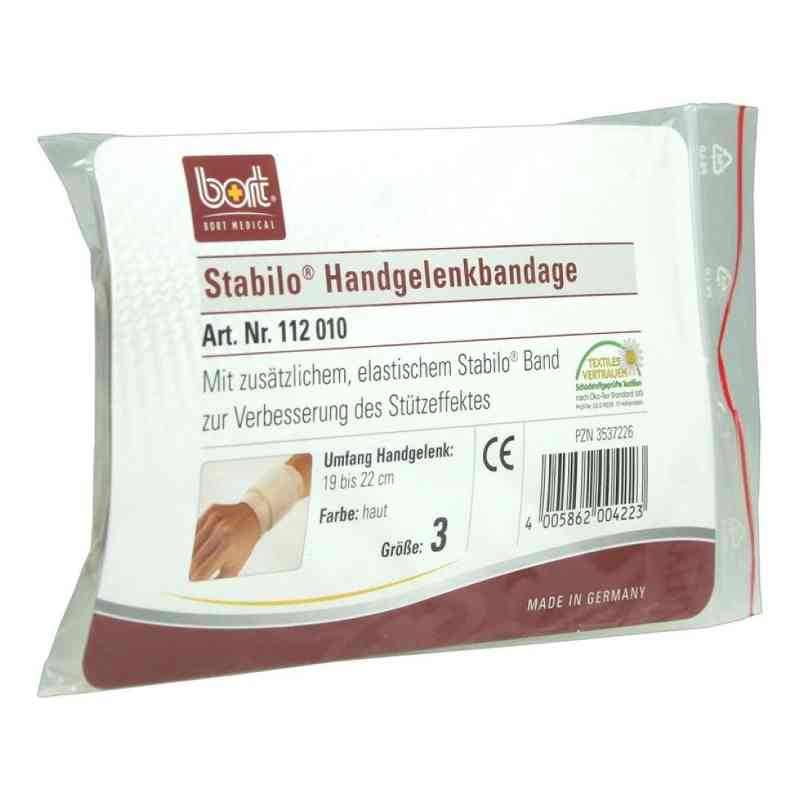 Bort Stabilo Handgelenkbandage Größe 3 haut 1 stk von Bort GmbH PZN 03537226