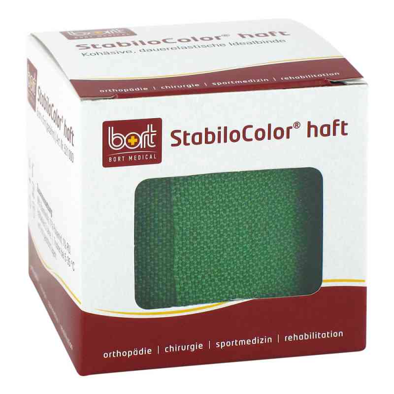 Bort Stabilocolor haft Binde 6cm grün 1 stk von Bort GmbH PZN 08829318
