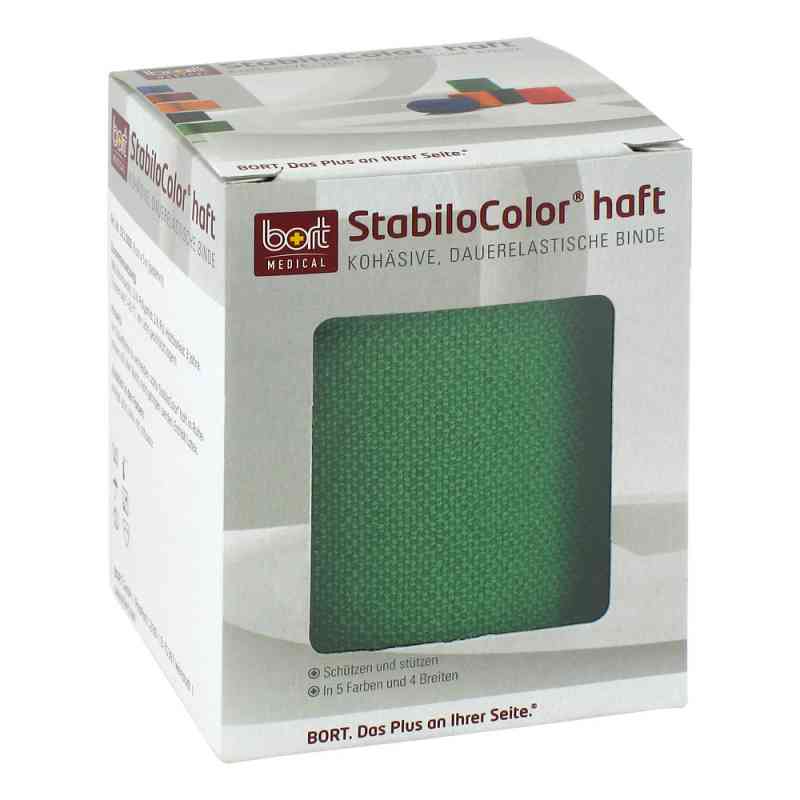 Bort Stabilocolor haft Binde 8cm grün 1 stk von Bort GmbH PZN 08829324