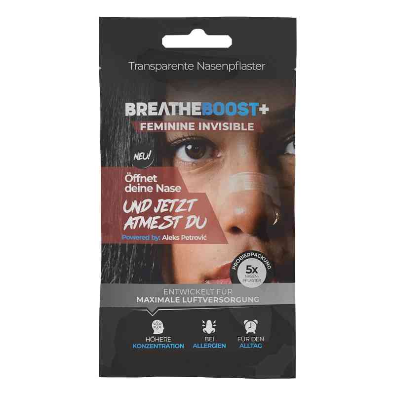 Breatheboost+ Feminine Original Nasenpflaster 5 stk von AW Products GmbH PZN 08105757