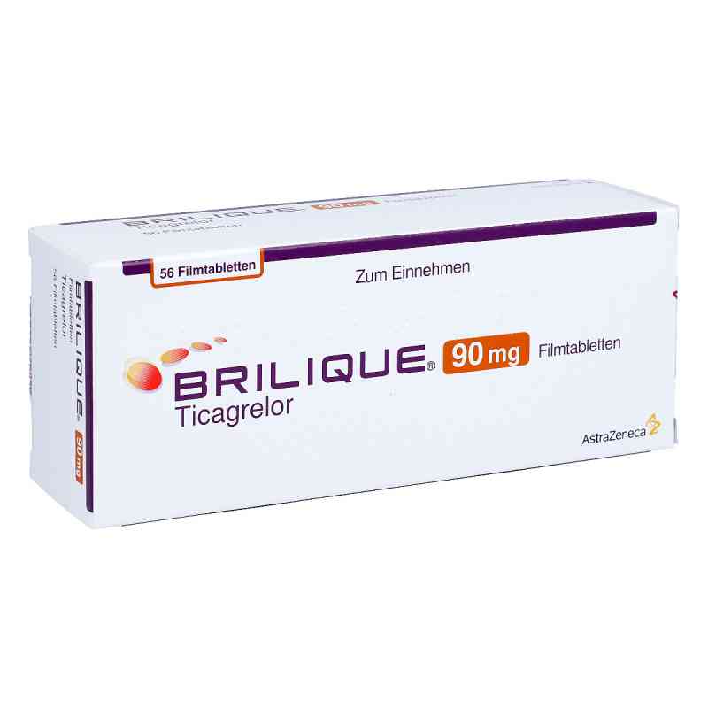 Brilique 90mg 56 stk von AstraZeneca GmbH PZN 07560021