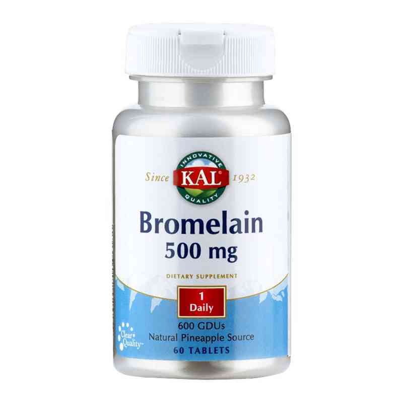 Bromelain 500 mg Tabletten 60 stk von Supplementa Corporation B.V. PZN 06988722