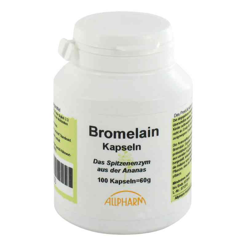 Bromelain Enzym Kapseln 100 stk von Compendium GmbH PZN 03404235
