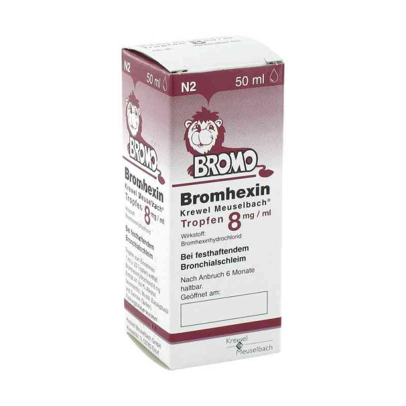 Bromhexin Krewel Meuselb.tropfen 8mg/ml 50 ml von HERMES Arzneimittel GmbH PZN 04568878