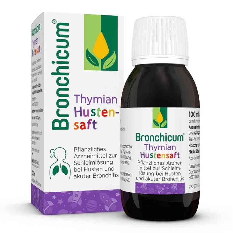 Bronchicum Thymian Hustensaft 100 ml von MCM KLOSTERFRAU Vertr. GmbH PZN 16698988