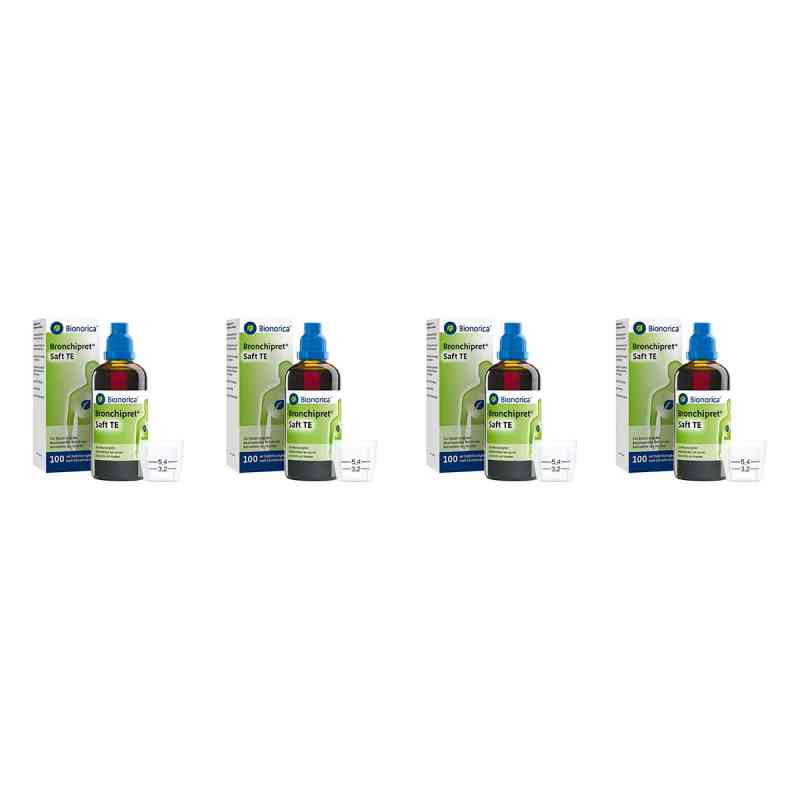 Bronchipret Saft TE 4x100 ml von Bionorica SE PZN 08106426