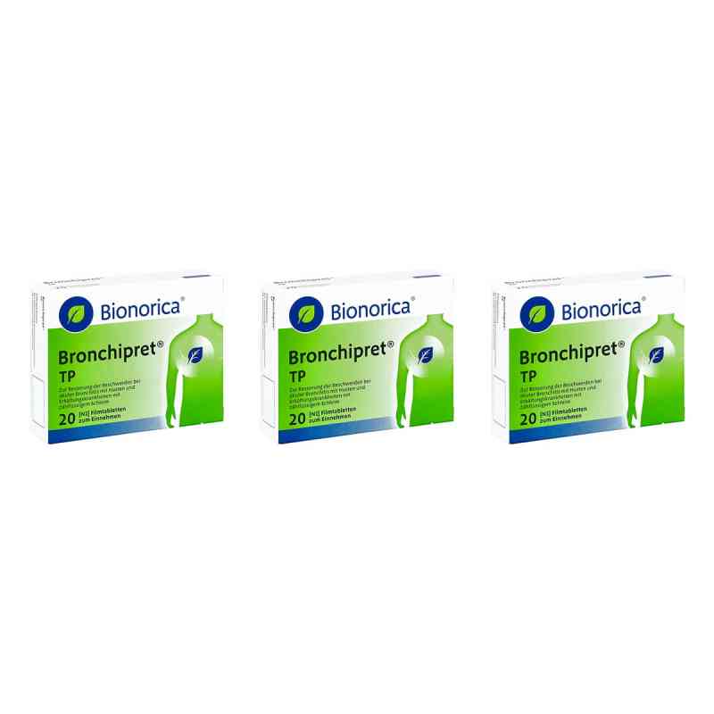 Bronchipret TP Filmtabletten 3x20 stk von Bionorica SE PZN 08106249