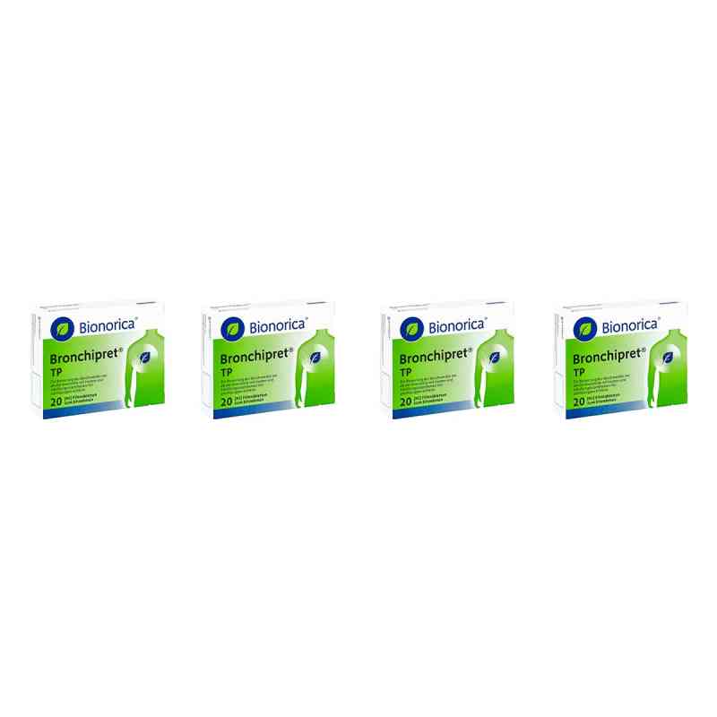 Bronchipret TP Filmtabletten 4x20 stk von Bionorica SE PZN 08106250