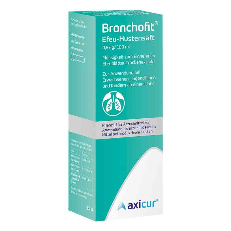 Bronchofit Efeu-Hustensaft 100 ml von axicorp Pharma GmbH PZN 11352630