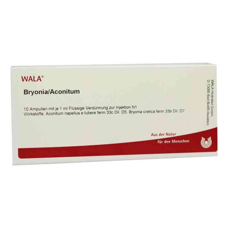 Bryonia Aconitum Ampullen 10X1 ml von WALA Heilmittel GmbH PZN 02233866