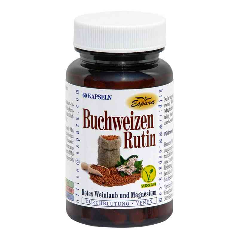Buchweizen Rutin Kapseln 60 stk von Espara GmbH PZN 11032109