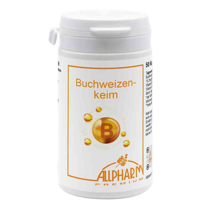 Buchweizenkeim Kapseln Allpharm 50 stk von ALLPHARM Vertriebs GmbH PZN 18017780