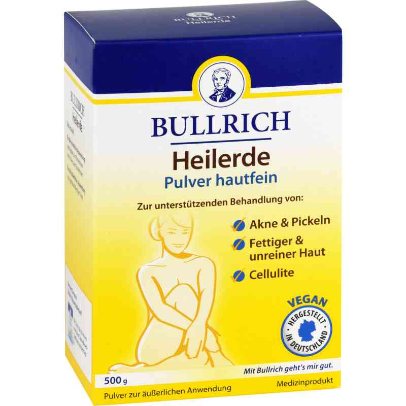 Bullrich Heilerde Pulver hautfein 500 g von delta pronatura GmbH PZN 12856166