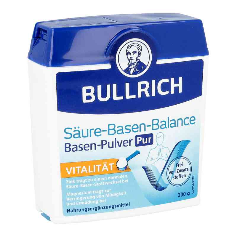 Bullrich Säure Basen Balance Basenpulver Pur 200 g von delta pronatura GmbH PZN 13908184