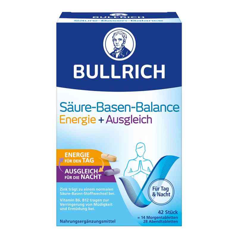 Bullrich Säure-Basen-Balance Energie + Ausgleich 42 stk von delta pronatura Dr. Krauss & Dr. PZN 10943843