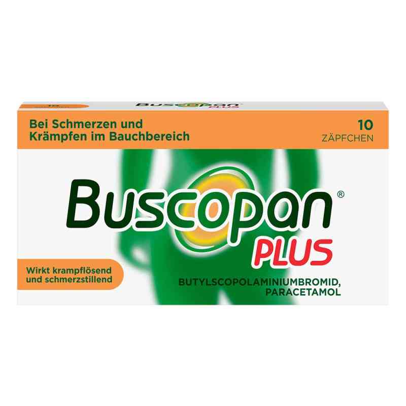 Buscopan Plus Zäpfchen  10 stk von A. Nattermann & Cie GmbH PZN 02483669