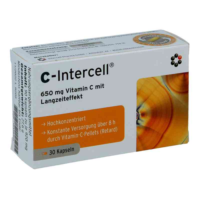 C Intercell Kapseln 30 stk von INTERCELL-Pharma GmbH PZN 12376271