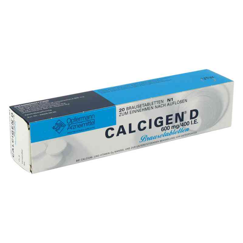 CALCIGEN D 600mg/400 internationale Einheiten 20 stk von Cooper Consumer Health Deutschland GmbH PZN 01518704