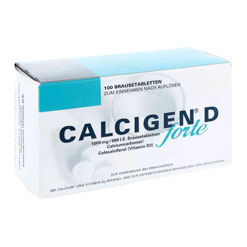 CALCIGEN D forte 1000mg/880 internationale Einheiten 100 stk von Cooper Consumer Health Deutschland GmbH PZN 01697339