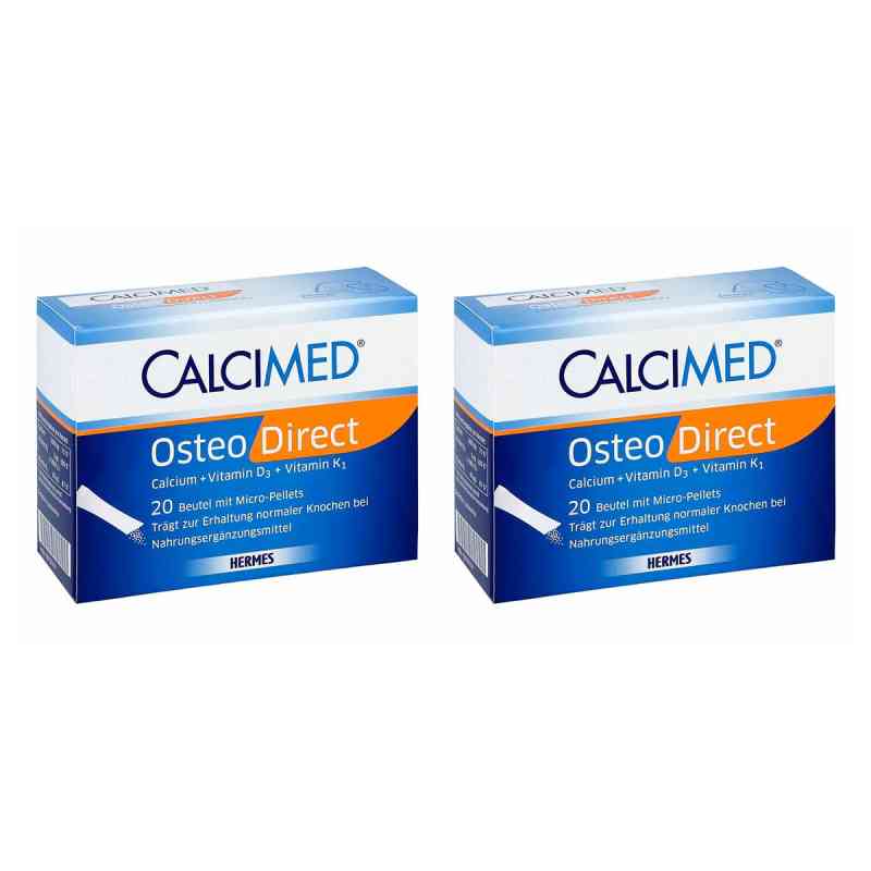 Calcimed Osteo Direct Micro-pellets 2x20 stk von HERMES Arzneimittel GmbH PZN 08104564