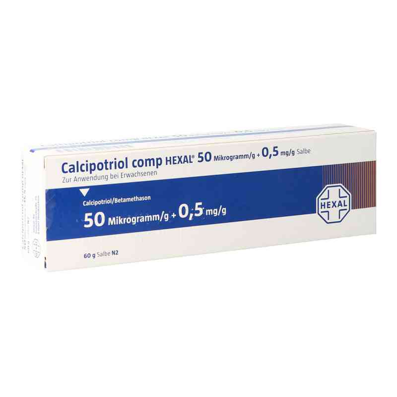 Calcipotriol comp Hexal 50 [my]g/g + 0,5 mg/g Salb 60 g von Hexal AG PZN 14276674