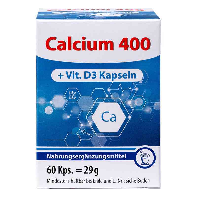Calcium 400 Kapseln 60 stk von Pharma Peter GmbH PZN 07261502
