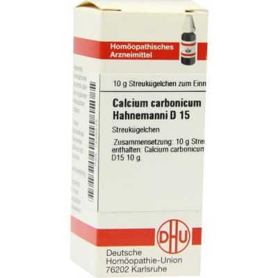 Calcium Carbonicum D15 Globuli Hahnemanni 10 g von DHU-Arzneimittel GmbH & Co. KG PZN 07246543