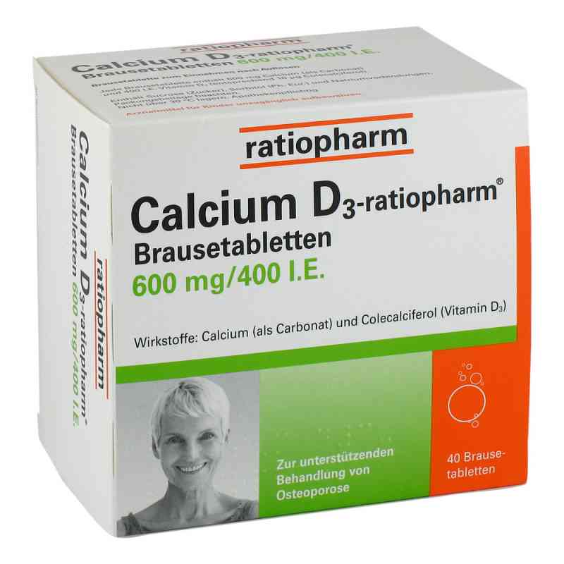 Calcium D3 ratiopharm 600mg/400 internationale Einheiten 40 stk von ratiopharm GmbH PZN 03659745