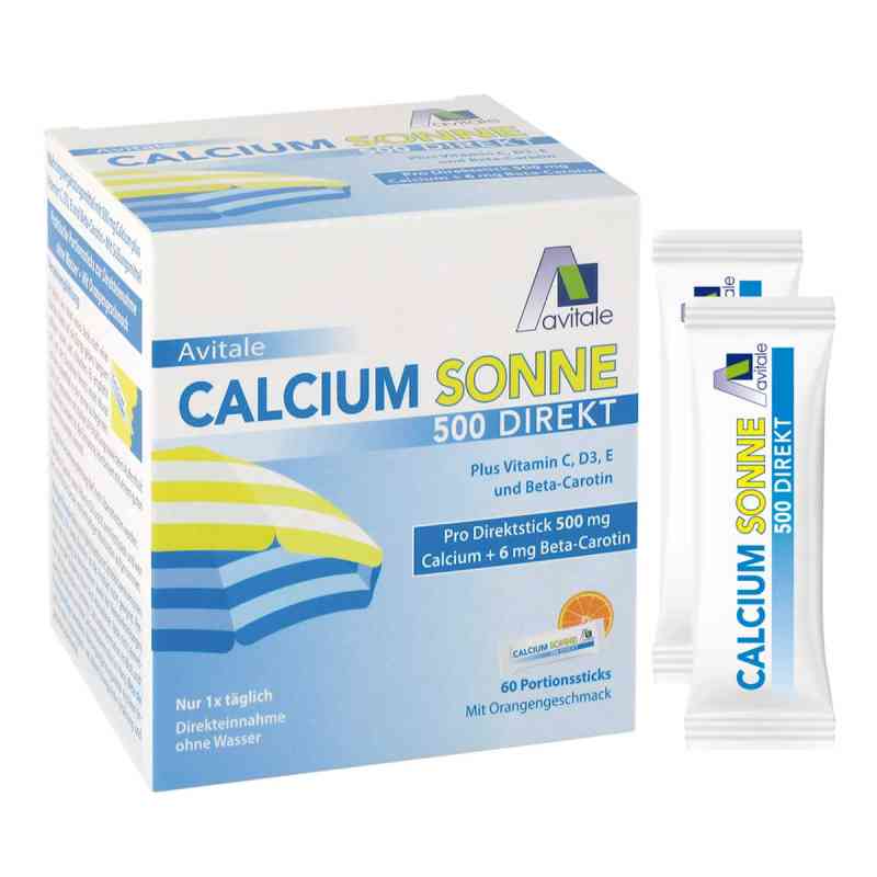 Calcium Sonne 500 Direkt Portionssticks 60 stk von Avitale GmbH PZN 16892236