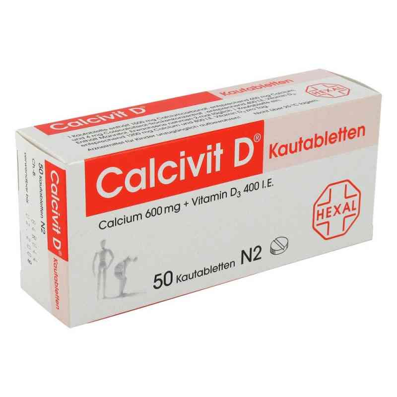 Calcivit D Kautabletten 600mg/400 internationale Einheiten 50 stk von CHEPLAPHARM Arzneimittel GmbH PZN 01364827