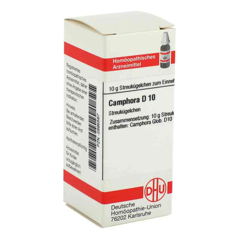 Camphora D10 Globuli 10 g von DHU-Arzneimittel GmbH & Co. KG PZN 02895567