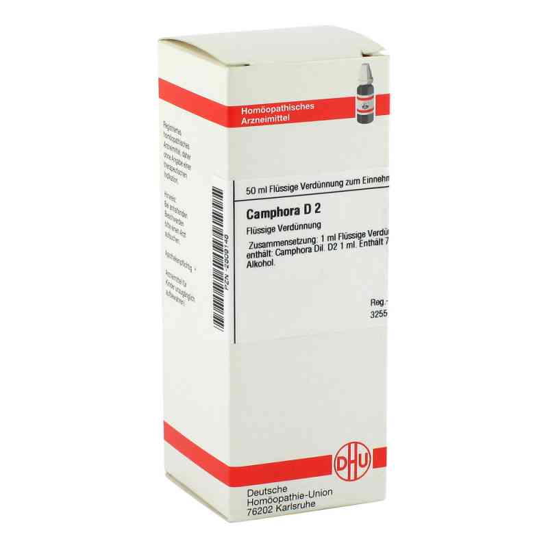 Camphora D2 Dilution 50 ml von DHU-Arzneimittel GmbH & Co. KG PZN 02809148