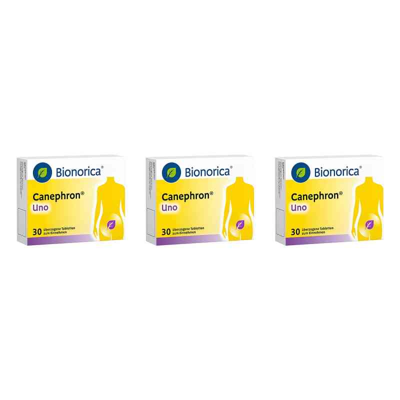 Canephron Uno überzogene Tabletten 3x30 stk von Bionorica SE PZN 08106363