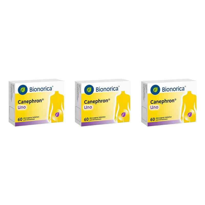 Canephron Uno überzogene Tabletten 3x60 stk von Bionorica SE PZN 08106366