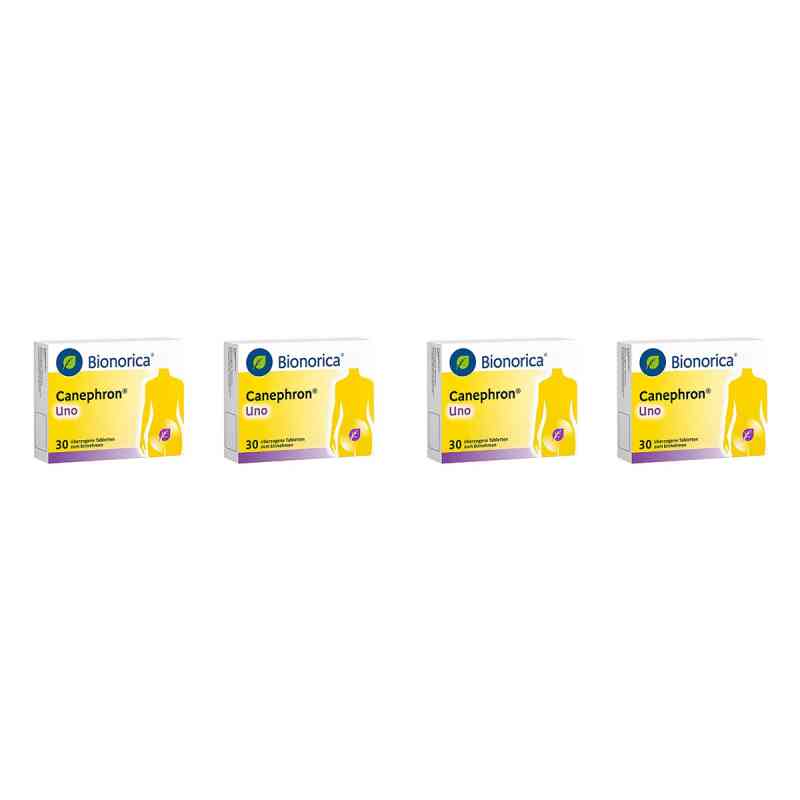 Canephron Uno überzogene Tabletten 4x30 stk von Bionorica SE PZN 08106364