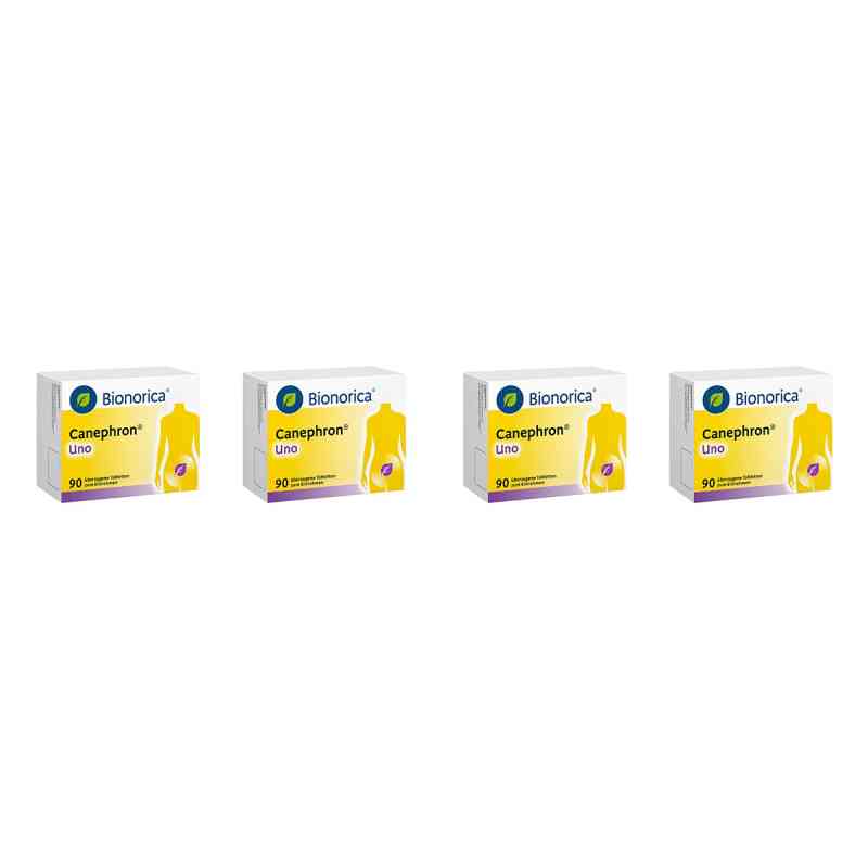 Canephron Uno überzogene Tabletten 4x90 stk von Bionorica SE PZN 08106370