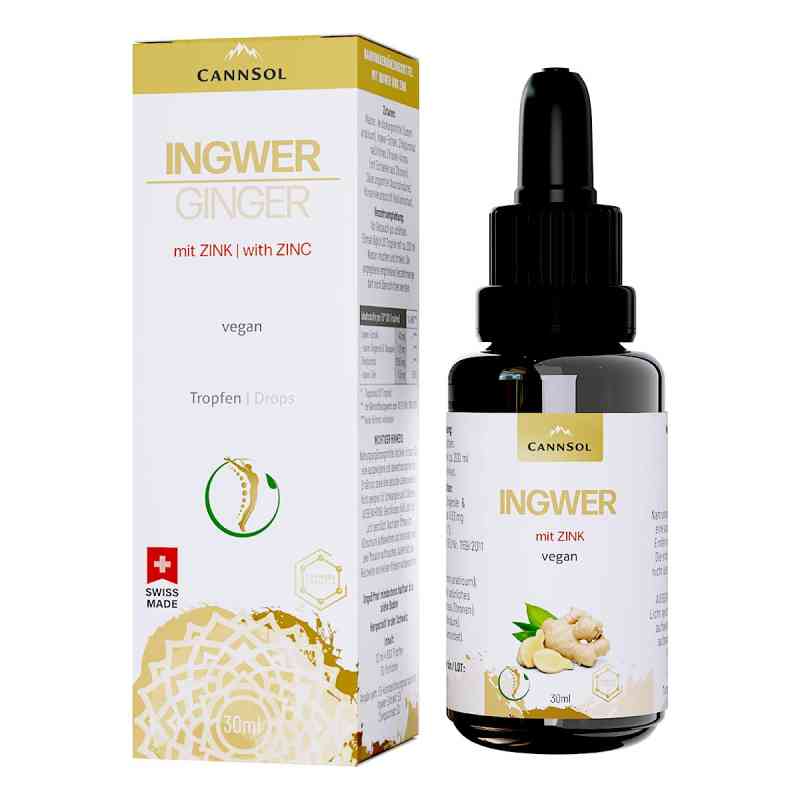 Cannsol Ingwer mit Zink Tropfen 30 ml von SoluVeda GmbH PZN 19359554