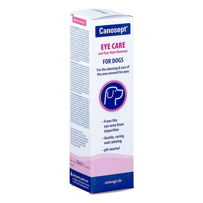 Canosept Augenpflege Lösung für Hunde 120 ml von ARDAP CARE GmbH PZN 11852539