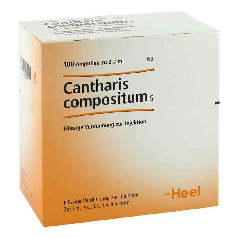 Cantharis Compositum S Ampullen 100 stk von Biologische Heilmittel Heel GmbH PZN 04312498