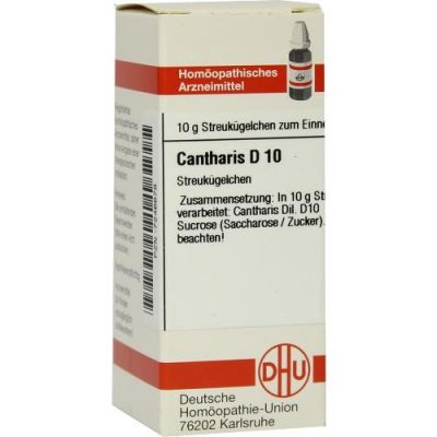 Cantharis D10 Globuli 10 g von DHU-Arzneimittel GmbH & Co. KG PZN 07246678